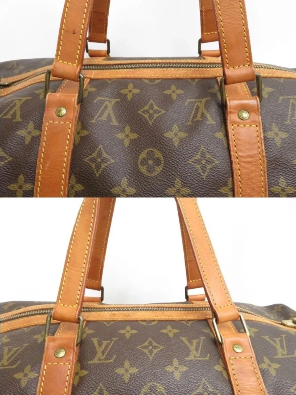 Louis Vuitton Sac Souple 45 Monogram Travel Bag | Vintage Keepall Style Duffle